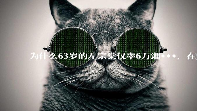 为什么63岁的左宗棠仅率6万湘***，在短短一年半内收复新疆全境、全歼英俄鼎力支持的阿古柏******事势力？