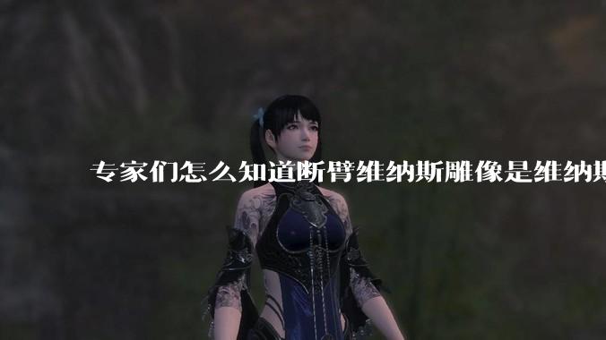 专家们怎么知道断臂维纳斯雕像是维纳斯而不是其他女神？甚至连创作者都知道？