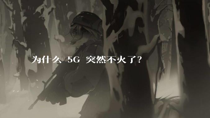 为什么 5G 突然不火了？