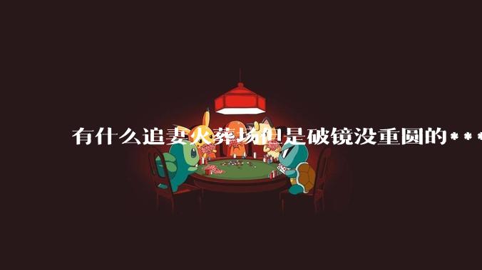 有什么追妻火葬场但是破镜没重圆的***？