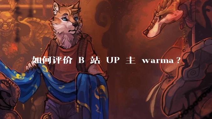 如何评价 B 站 UP 主 warma?