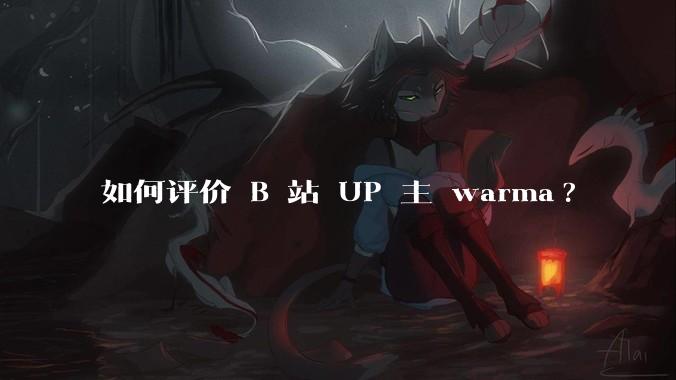 如何评价 B 站 UP 主 warma?