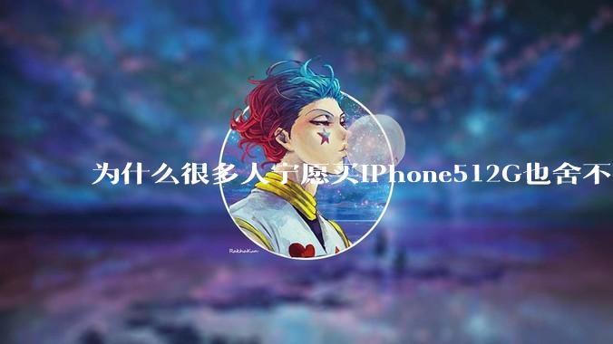 为什么很多人宁愿买iPhone512G也舍不得开通iCloud 2T的云存储呢？