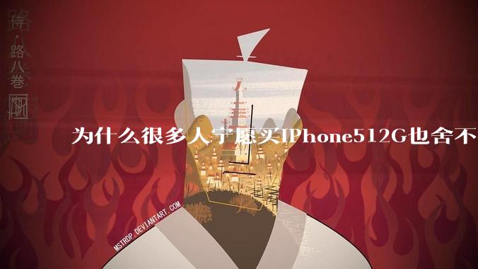 为什么很多人宁愿买iPhone512G也舍不得开通iCloud 2T的云存储呢？