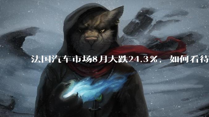 法国汽车市场8月大跌24.3%，如何看待这一数据？