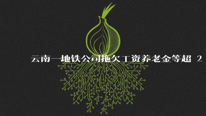 云南一地铁公司拖欠工资养老金等超 2 亿元，员工「已经两个月没发工资 」，具体情况如何？如何评价此事？