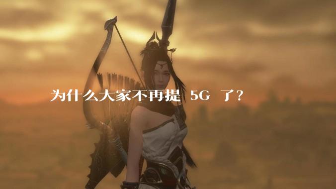 为什么大家不再提 5G 了？