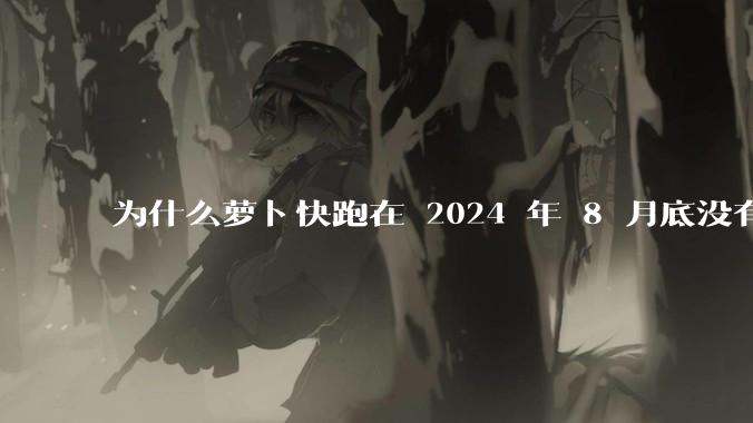 为什么萝卜快跑在 2024 年 8 月底没有消息了?