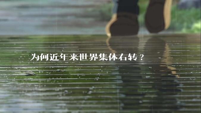 为何近年来世界集体右转?