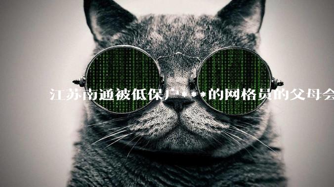 江苏南通被低保户***的网格员的父母会变成新的“无敌之人”么？