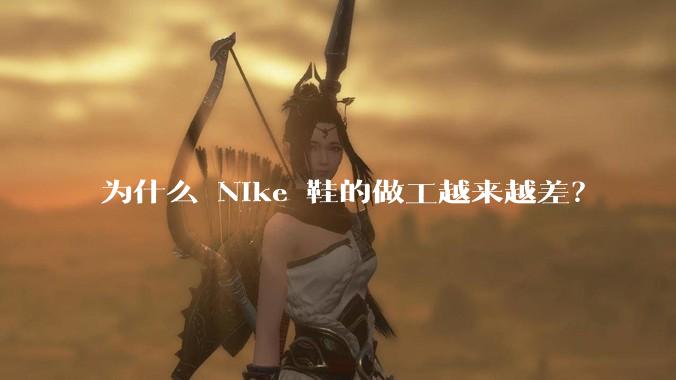 为什么 Nike 鞋的做工越来越差？