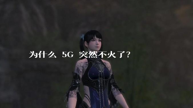 为什么 5G 突然不火了？