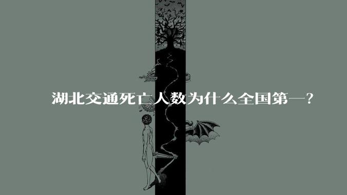 湖北交通死亡人数为什么全国第一？