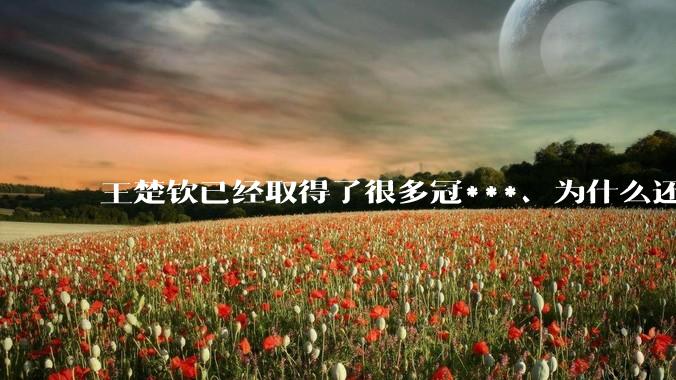 王楚钦已经取得了很多冠***、为什么还有球迷质疑他没有成绩？