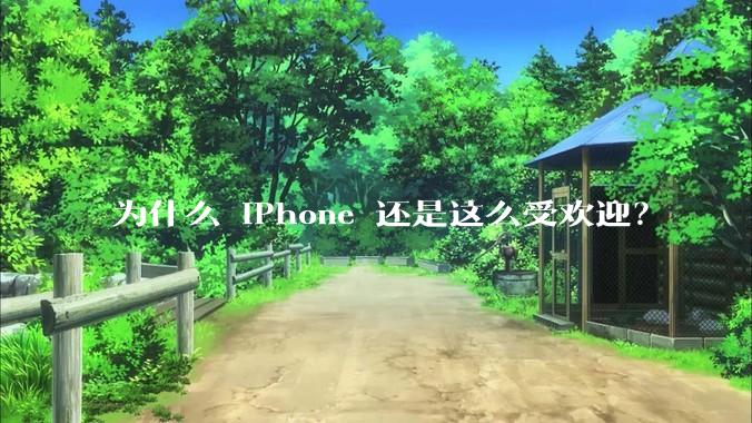 为什么 iPhone 还是这么受欢迎？