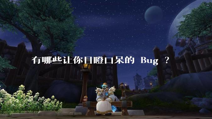 有哪些让你目瞪口呆的 Bug ？