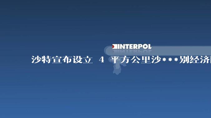 沙特宣布设立 4 平方公里沙***别经济区，这给当地提供了哪些发展机遇？